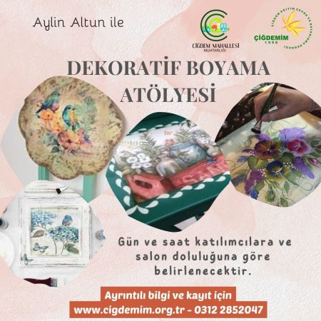 DEKORATİF BOYAMA ATÖLYESİ