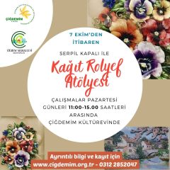 KAĞIT RÖLYEF ATÖLYESİ