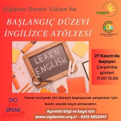 TEMEL İNGİLİZCE VE KONUŞMA KULÜBÜ