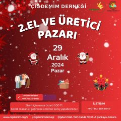 YENİ YIL ÖNCESİ 2.EL PAZARI