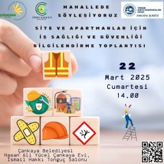 BİLGİLENDİRME-SİTE VE APARTMANLARDA İŞ SAĞLIĞI VE GÜVENLİĞİ
