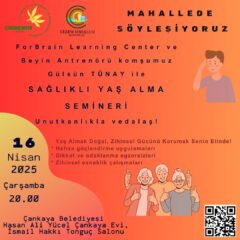 SAĞLIKLI YAŞ ALMA SEMİNERİ