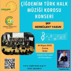 ÇİĞDEMİM THM KOROSU KONSERİ