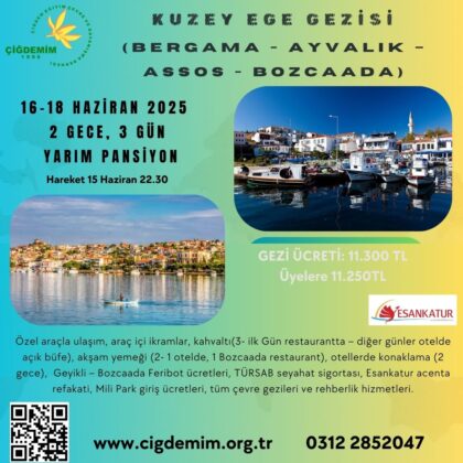 KUZEY EGE GEZİSİ