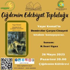 EDEBİYAT TOPLULUĞU-YAŞAR KEMAL