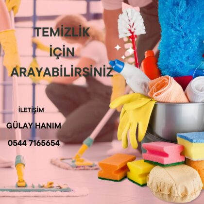 TEMİZLİK İŞLERİ İÇİN