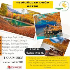 YEDİGÖLLER GEZİSİ
