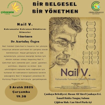 BİR BELGESEL BİR YÖNETMEN