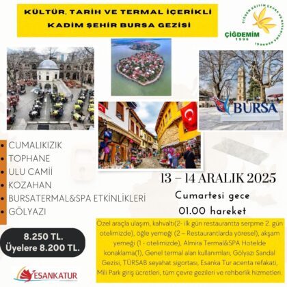 BURSA GEZİSİ
