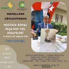MAHALLEDE SÖYLEŞİYORUZ – M.K PAŞANIN YOL HİKAYELERİ