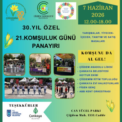 21.KOMŞULUK GÜNÜ PANAYIRI