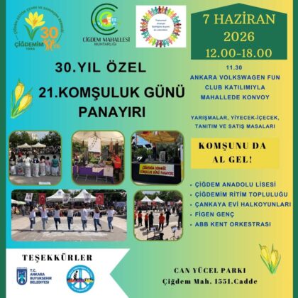 21.KOMŞULUK GÜNÜ PANAYIRI