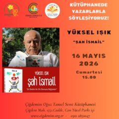 KÜTÜPHANEDE YAZARLARLA SÖYLEŞİYORUZ