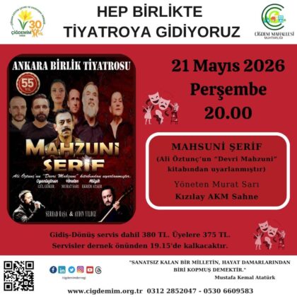 HEP BİRLİKTE TİYATROYA GİDİYORUZ