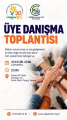 ÜYE DANIŞMA TOPLANTISI