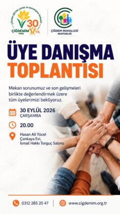 ÜYE DANIŞMA TOPLANTISI