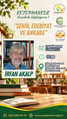 KÜTÜPHANEDE YAZARLARLA SÖYLEŞİYORUZ
